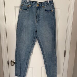 Amuse Society Denim Blue Straight Leg Jeans